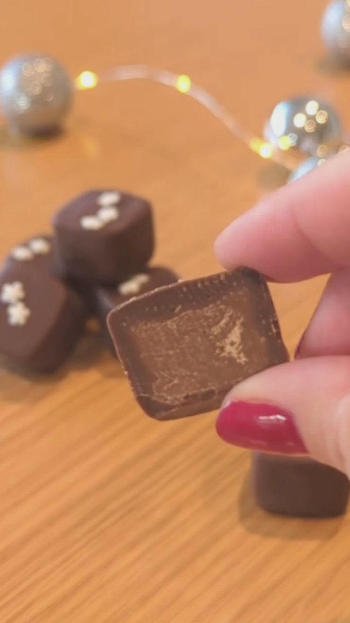 Christmas Caramel Vegan Chocolate